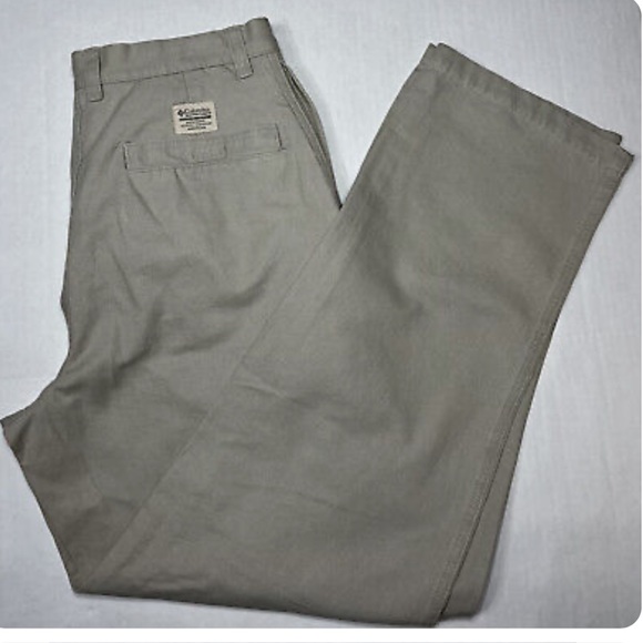 Columbia Other - Columbia Sportswear Company Casual Pants Beige Cargo Straight Sz.35/34